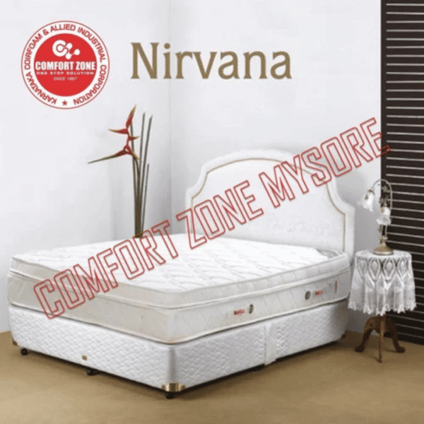 Kurlon Nirvana Spring Mattress Queen Size 78 X 60 X 6+3