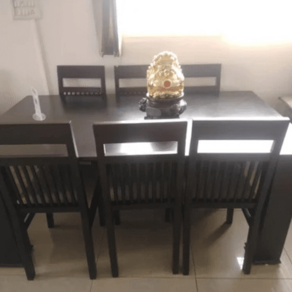 Grandeur Wooden 6 Seater Dining Table
