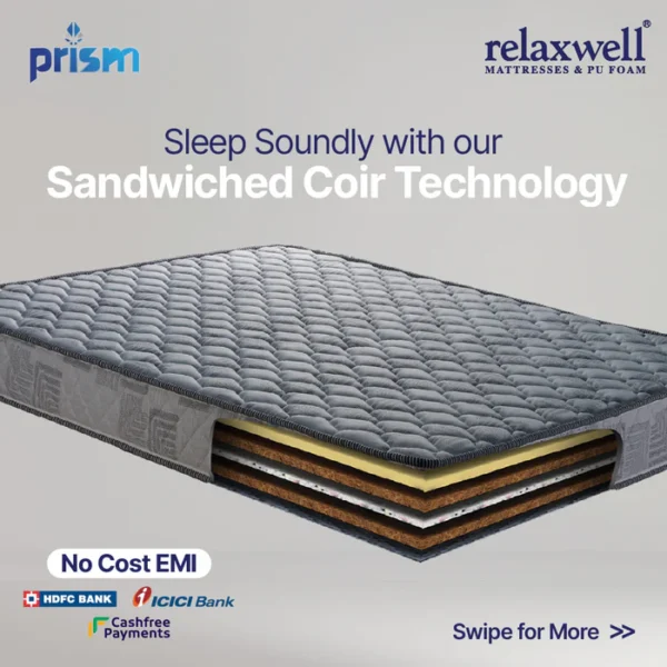 Prism - Super Durable Sandwiched Coir and Foam Mattress