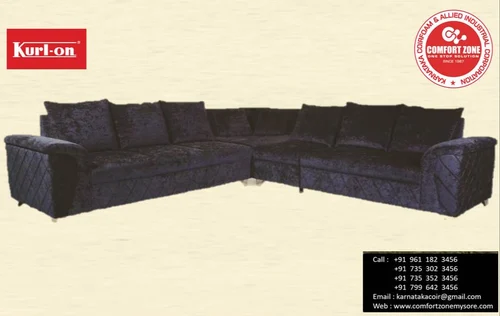 Kurlon Sapphire Corner Sofa Set
