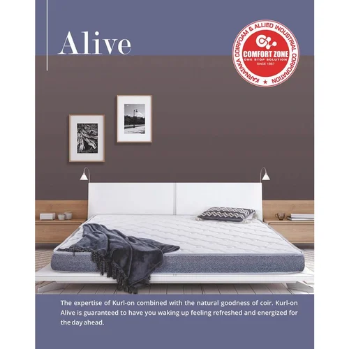 Kurlon Alive Coir Mattress King Size 78 X 72 X 5